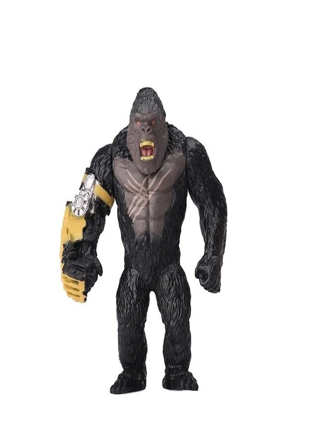 De-Lite G x K The New Empire King of Monsters Hollow Earth World Premium Action Figures Soft Touch Vinyl Plastic PVC Collectible Movie Model Toys (2-Kong and 1 Skar King, Mini Small Size 6-7 cm.) - Image 3